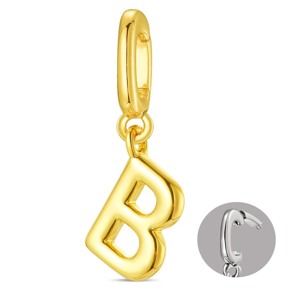 2366 Initial Charm ,Letter Bracelet Necklace Charms Alphabet Pendant Charms